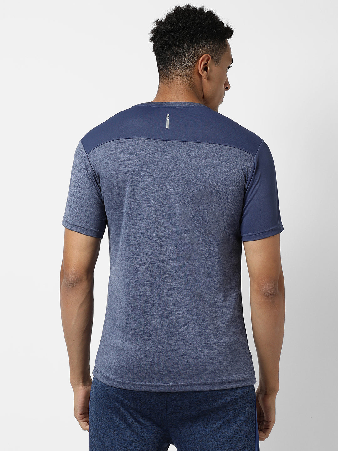 Contrast Heathered Activewear T-Shirt