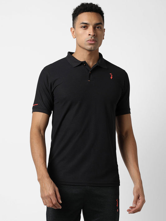 Basic Activewear Polo T-Shirt