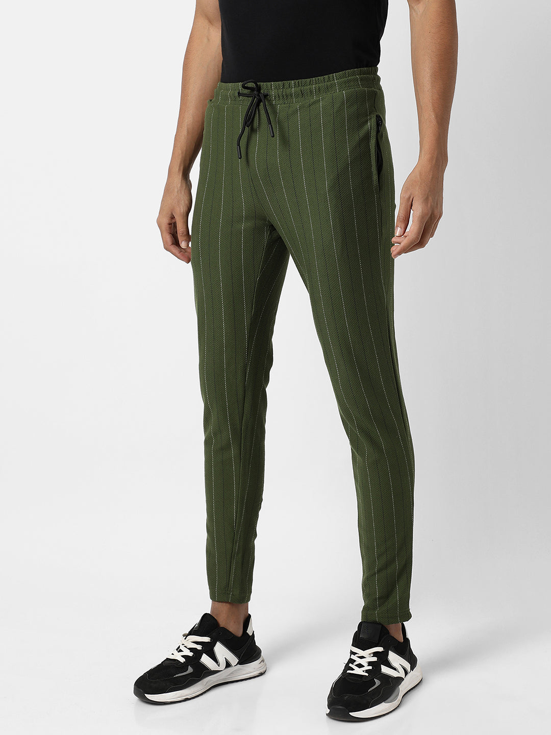 Striped Joggers