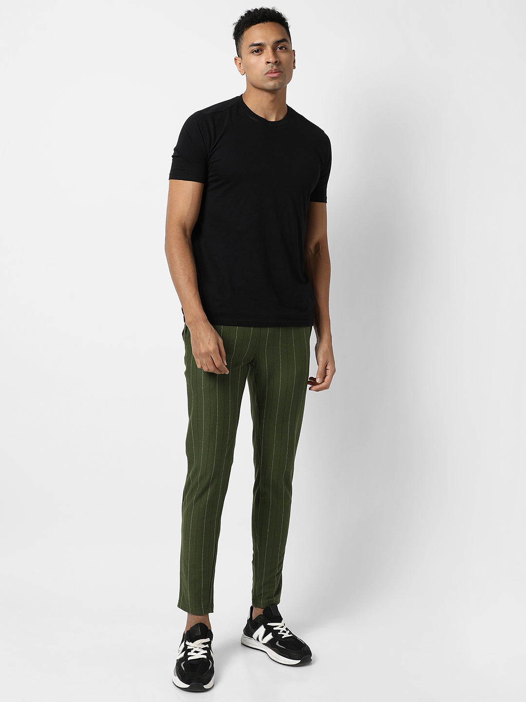 Striped Joggers