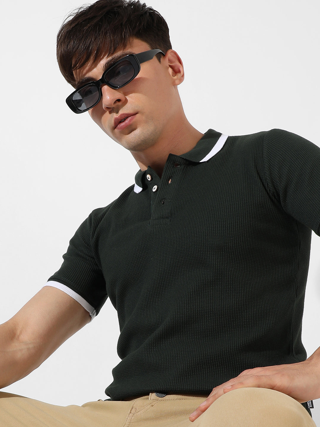 Solid Casual T-Shirt