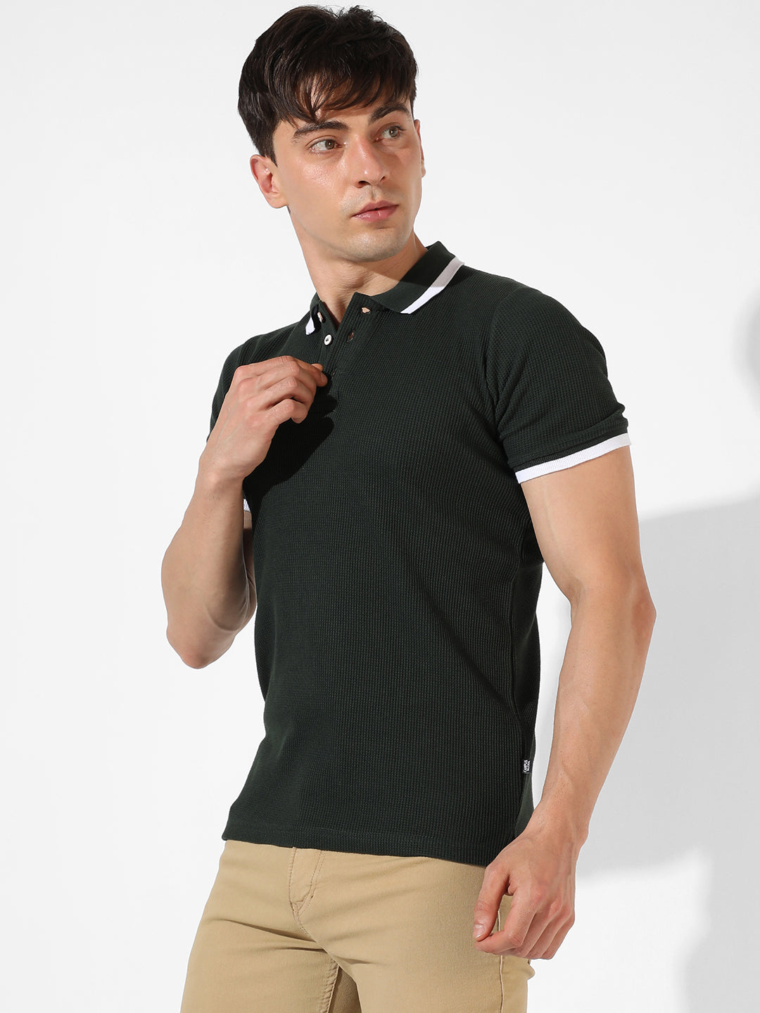 Solid Casual T-Shirt