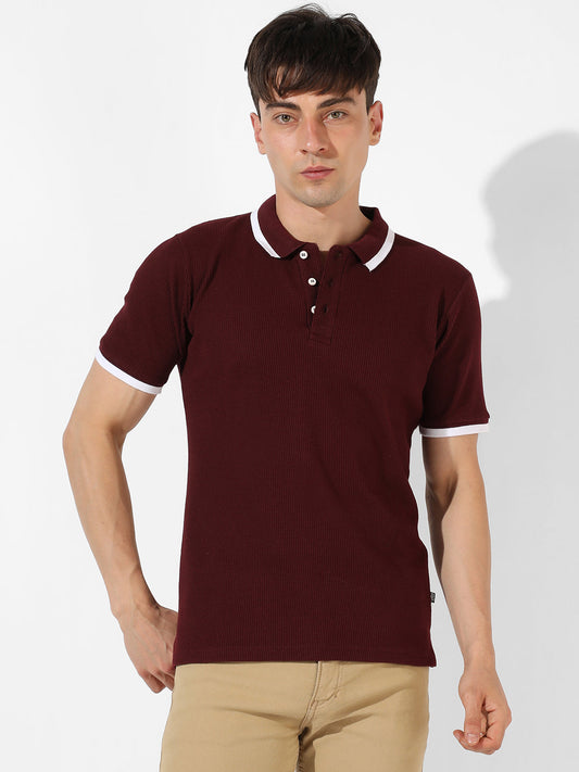 Solid Casual T-Shirt