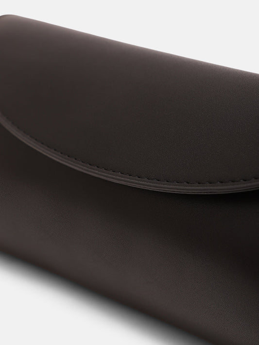 The Edge-Fold Sling Bag - Onyx Black