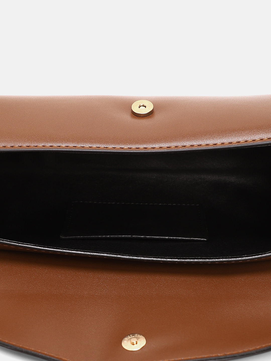 The Edge-Fold Sling Bag - Chocolate Brown