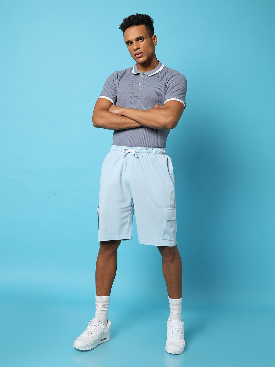 Casual Solid Shorts