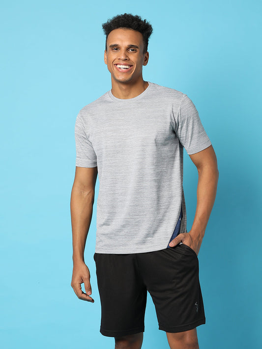 Solid Round Neck T-Shirt