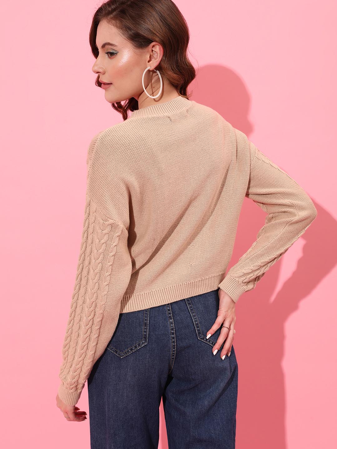 Cable Knitted Sweater
