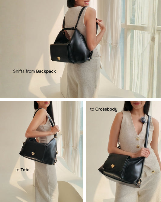 Threesome - 3 in 1 Tote, Backpack & Cross Body Lililo