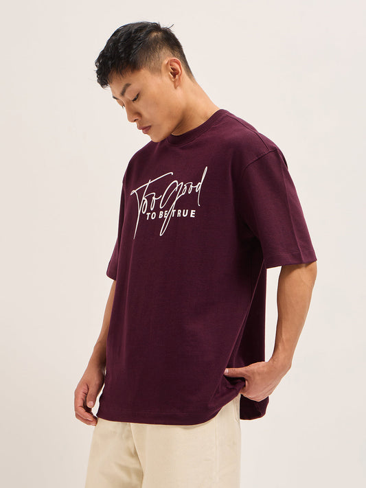 Shark Tank Limited Edition Maroon Crew Tee