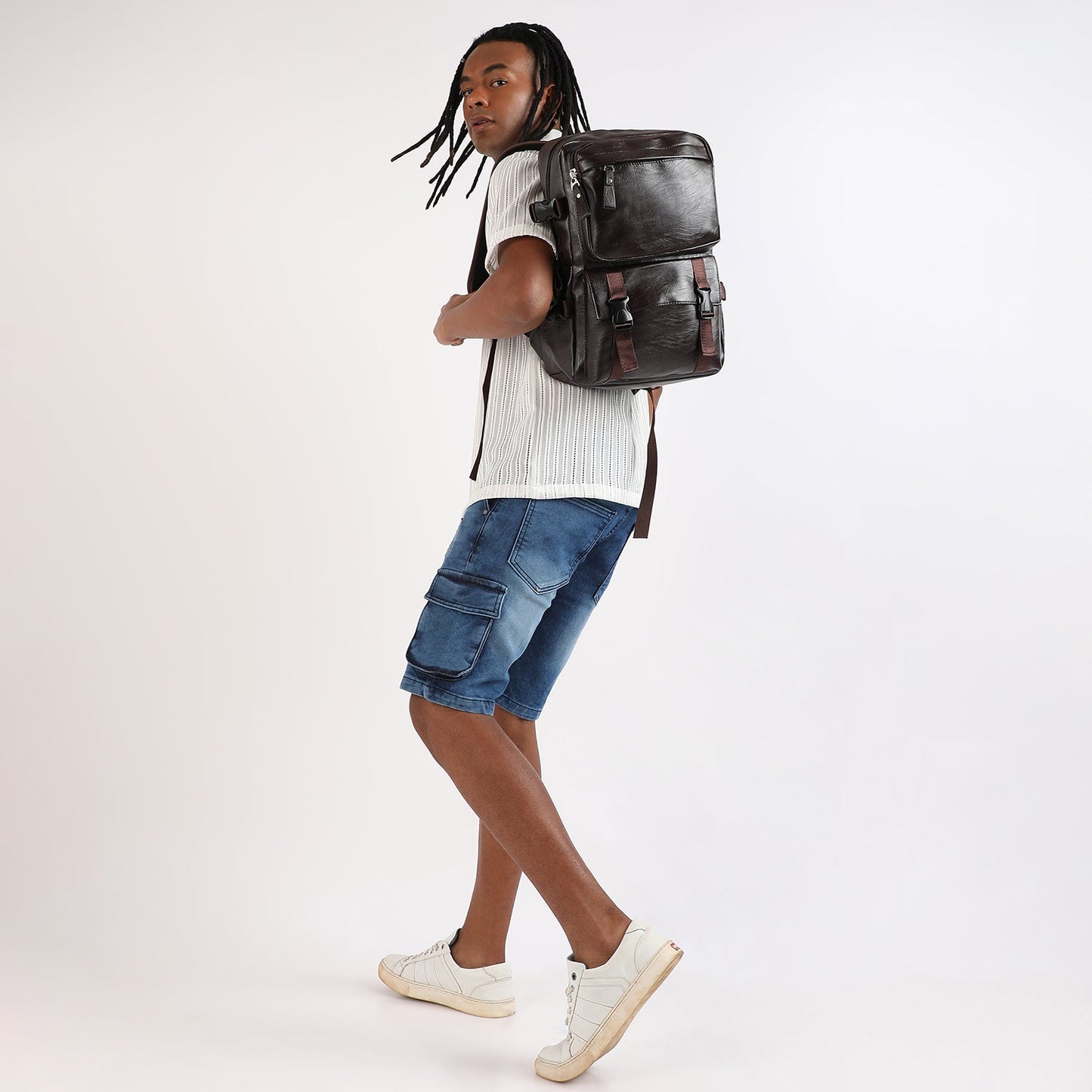 The City Dweller Backpack - Cocoa Brown
