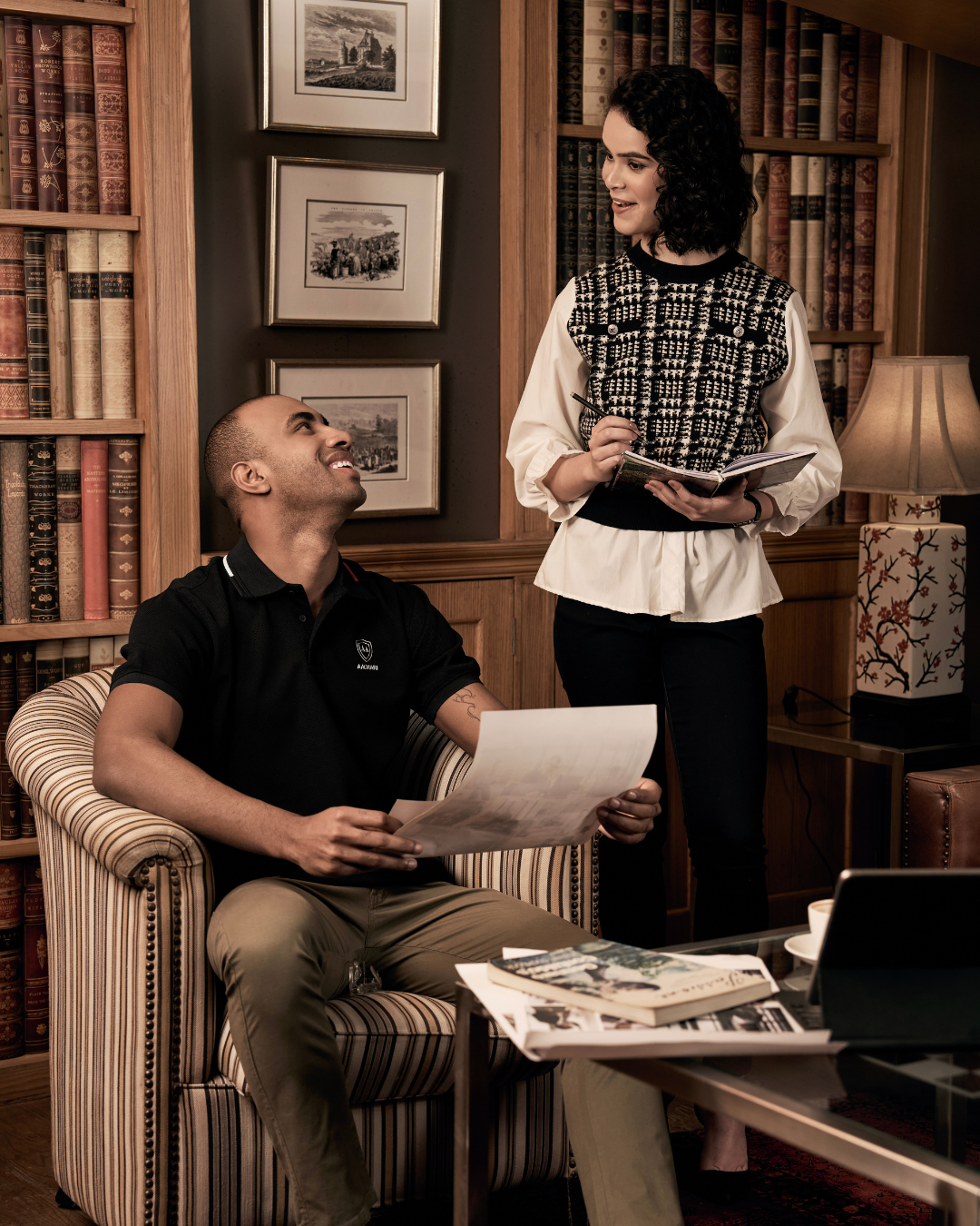 Black Premium Polo Aachari
