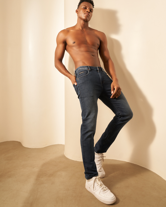 Tidal Blue Straight Fit Aachari
