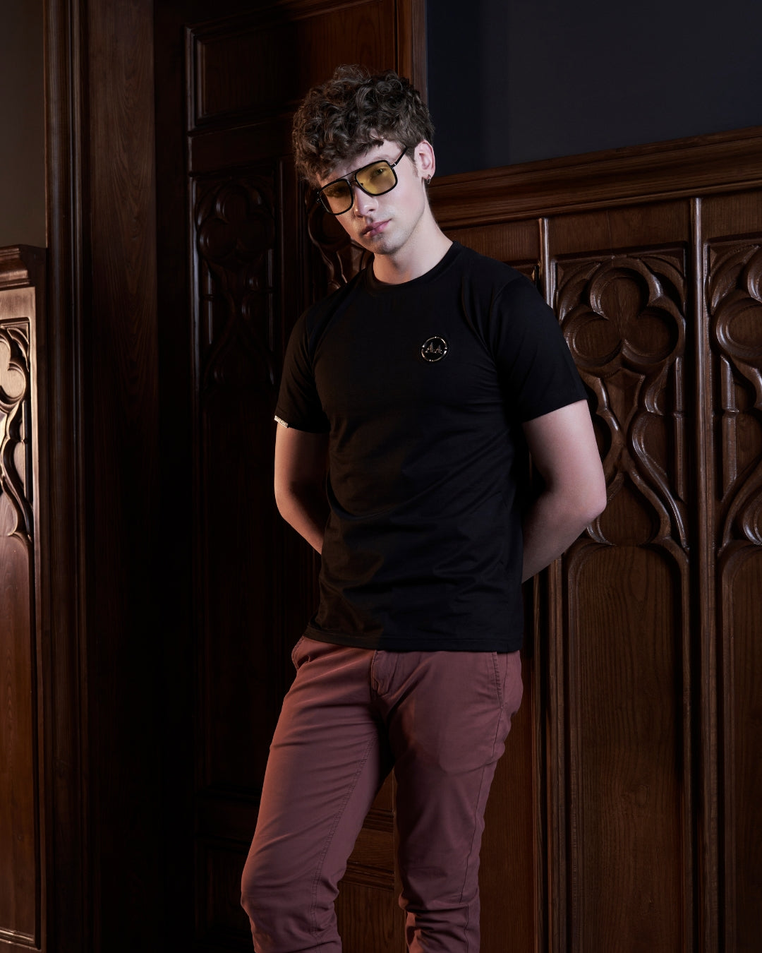 Premium Black T-Shirt Aachari