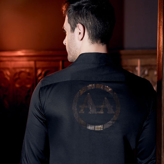 Aachari Signature Spark Black Shirt Aachari