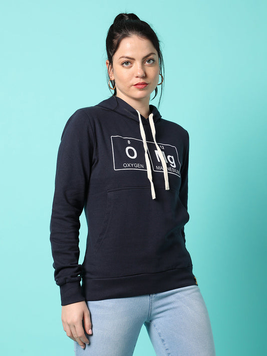 Stypography Print Hoodie