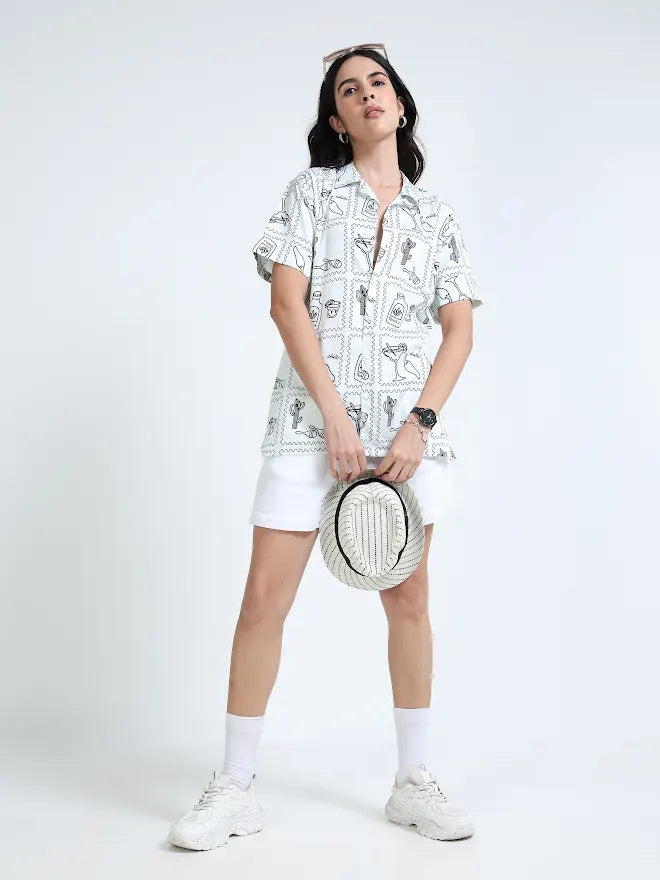 The Tequila Postcard Shirt