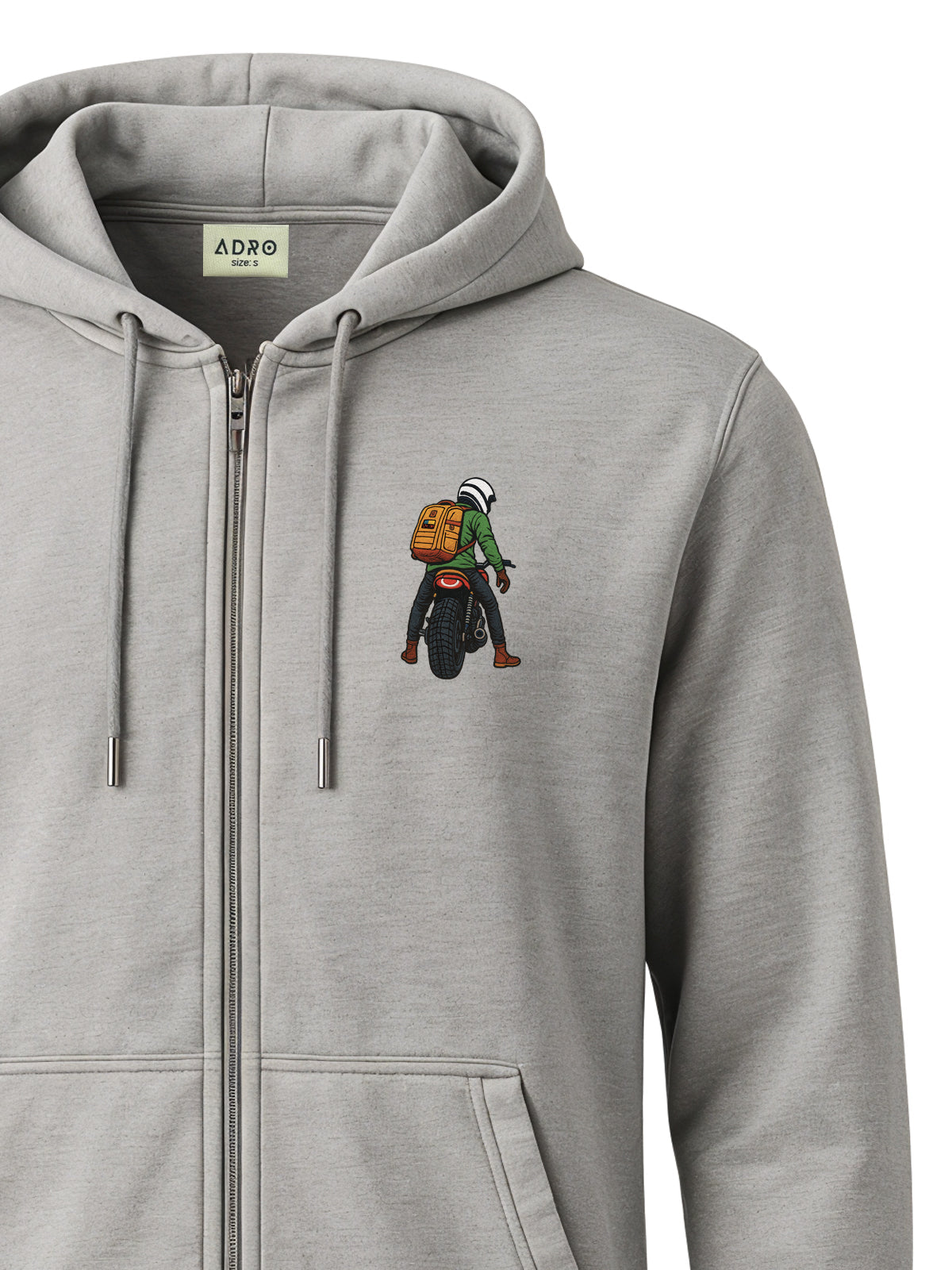 Men’s Regular Fit Zip-Up Hoodie