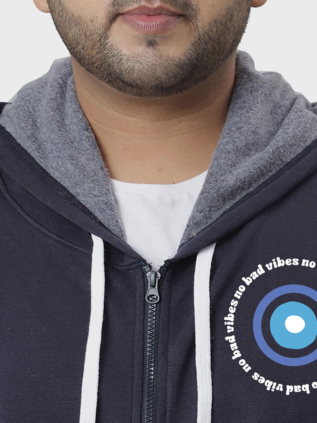 MEN SOLID STYLISH FULL SLEEVE HOODED CASUAL SWEATSHIRT