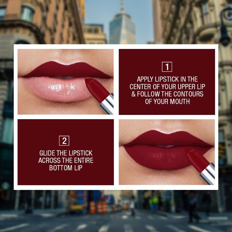 Maybelline New York Sensational Creamy Matte Lipstick Hydrating Formula - 903 Midnight Date 3.9000000953674316 GRAM