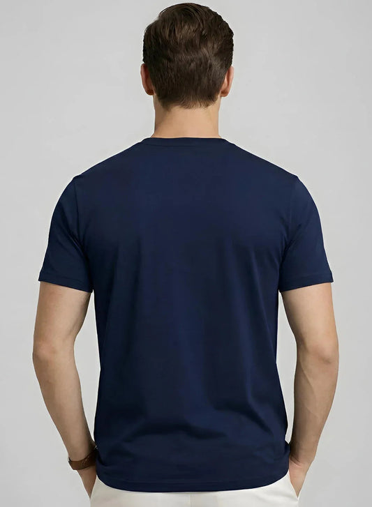 Adro Printed T Shirt for Men | 180 GSM Cotton Lycra | Regular Fit Printed T-Shirt | Soft Breathable Fabric | Tshirts for men | Graphic Print Tee