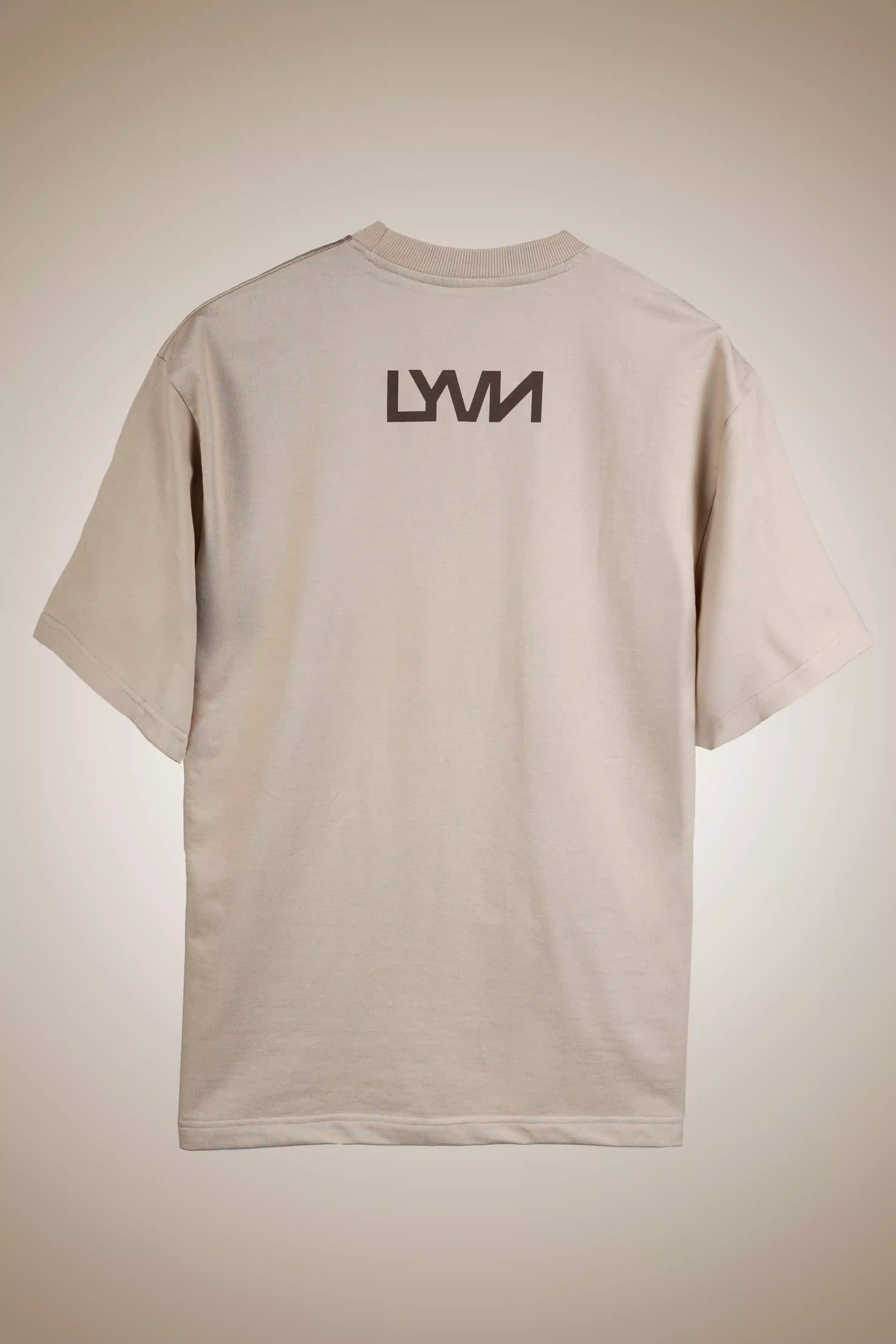 Brown Abstract Face T-Shirt