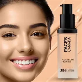 FACES CANADA 3in1 Flawless Matte Concealer - Beige