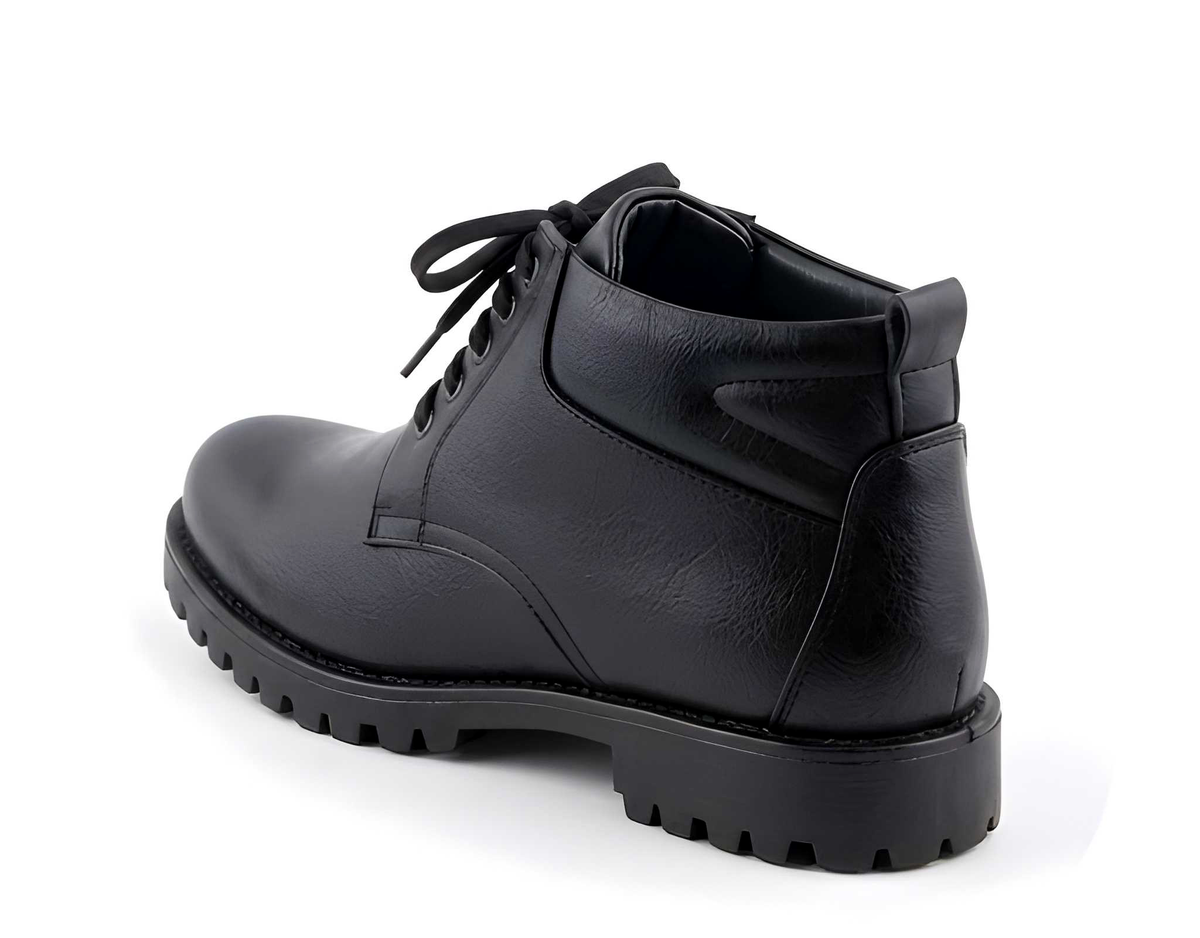 Latest Luxury Goat Leather Men Safety Boots | Heavy Duty Work Boots for Men | Fashion Industrial Safety Shoes | Anti-Slip Durable Construction Boots For Men