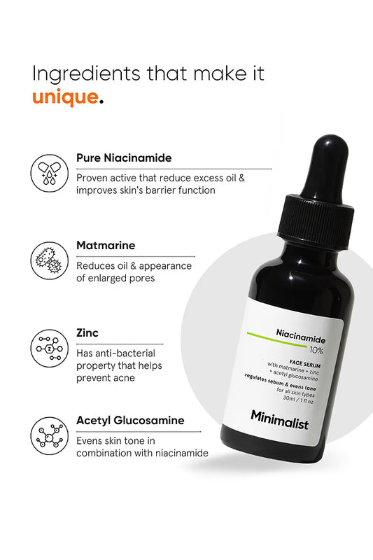 Minimalist 10% Niacinamide Face Serum 30 MILLI_LITRE