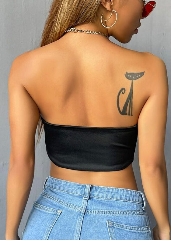 Corset Tube Top (Black)