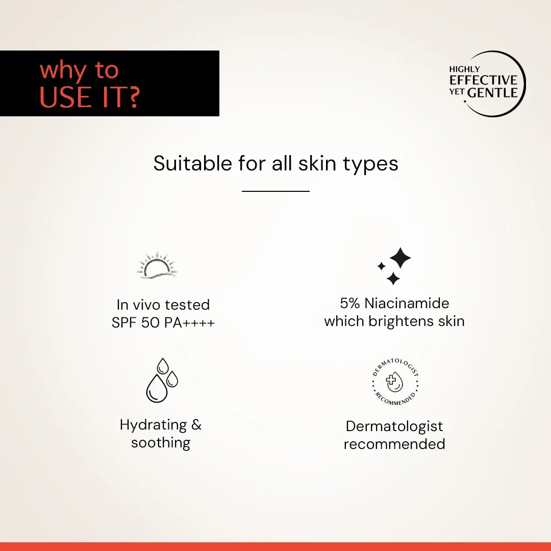 Deconstruct Fluid SPF 50+ Brightening Sunscreen 100 GRAM