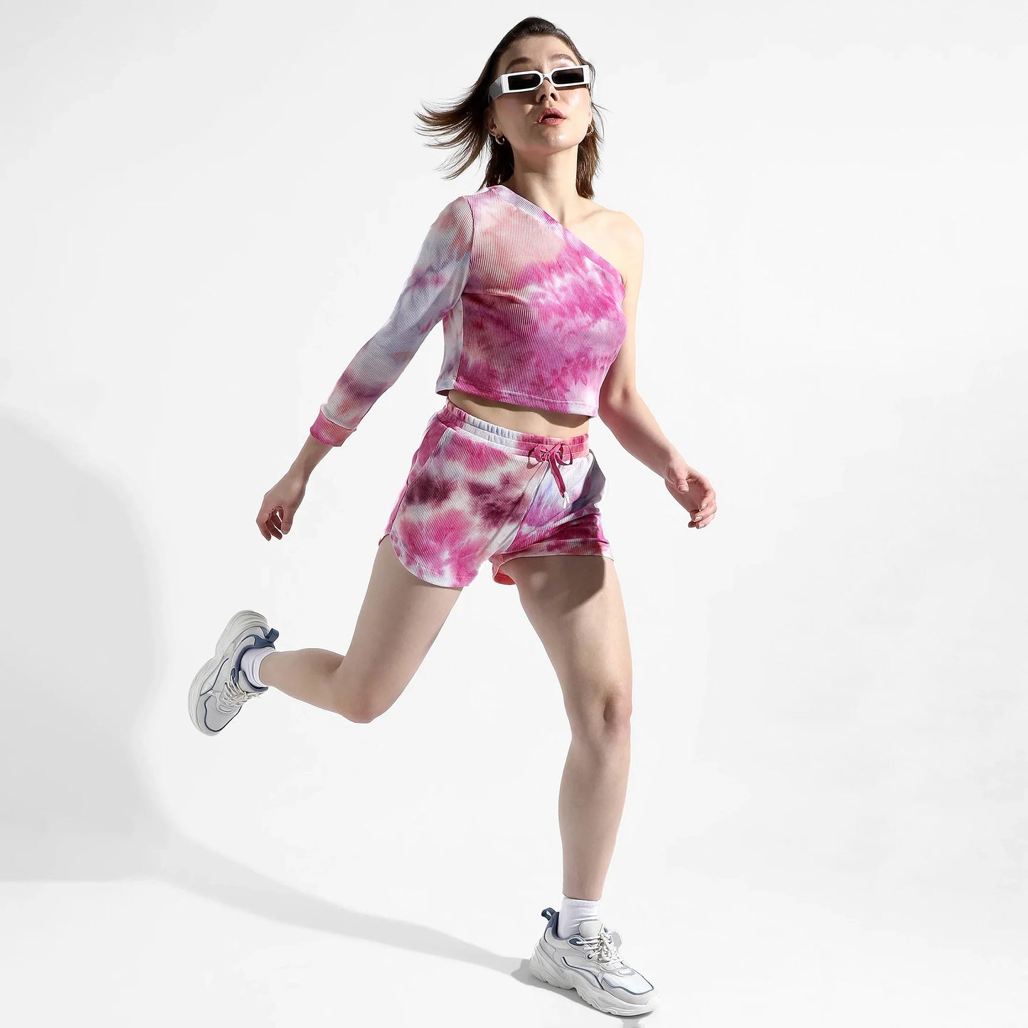 PINK TIE-DYE CO-ORDS SET