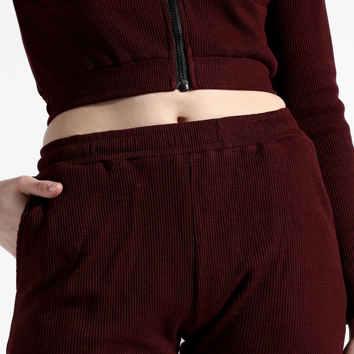 SOLID MAROON CO-ORDS SET