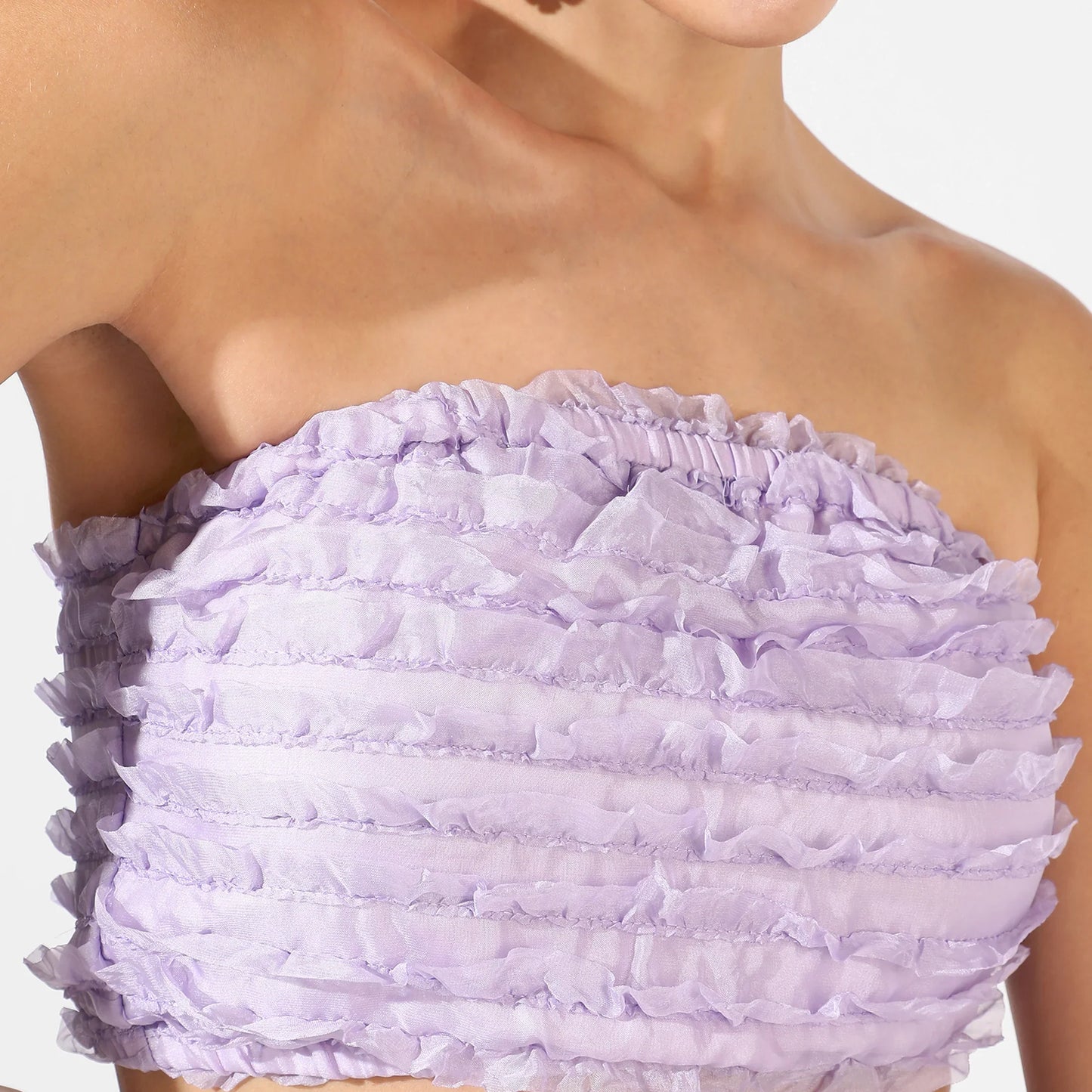 Lilac Ruffle Co-Ord Set