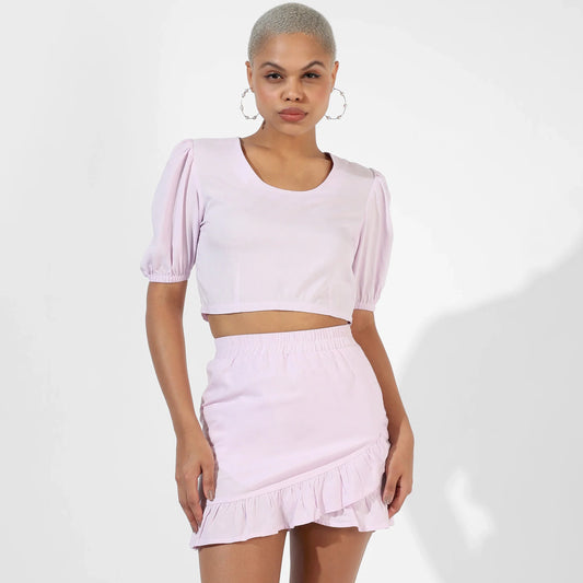 SOLID PINK CO-ORDS SET