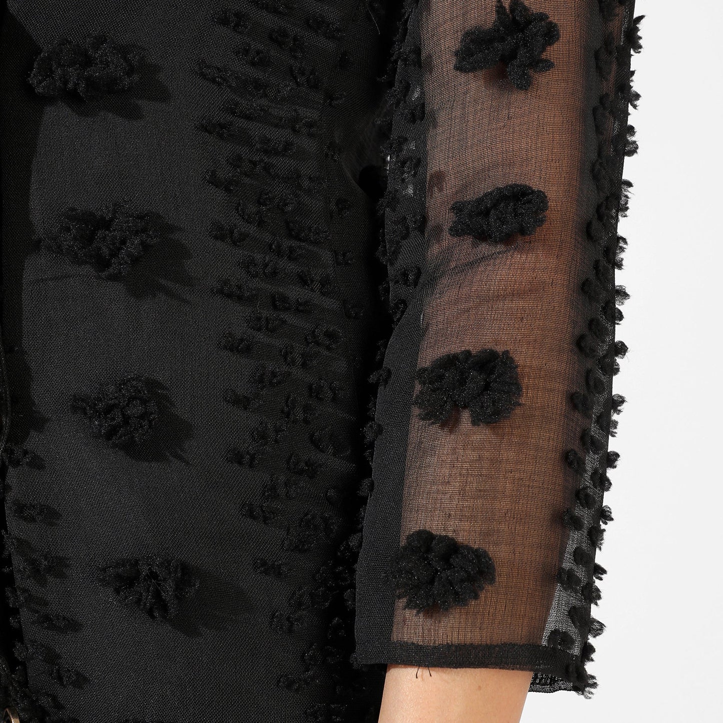 Black Single-Breasted Blazer Dress