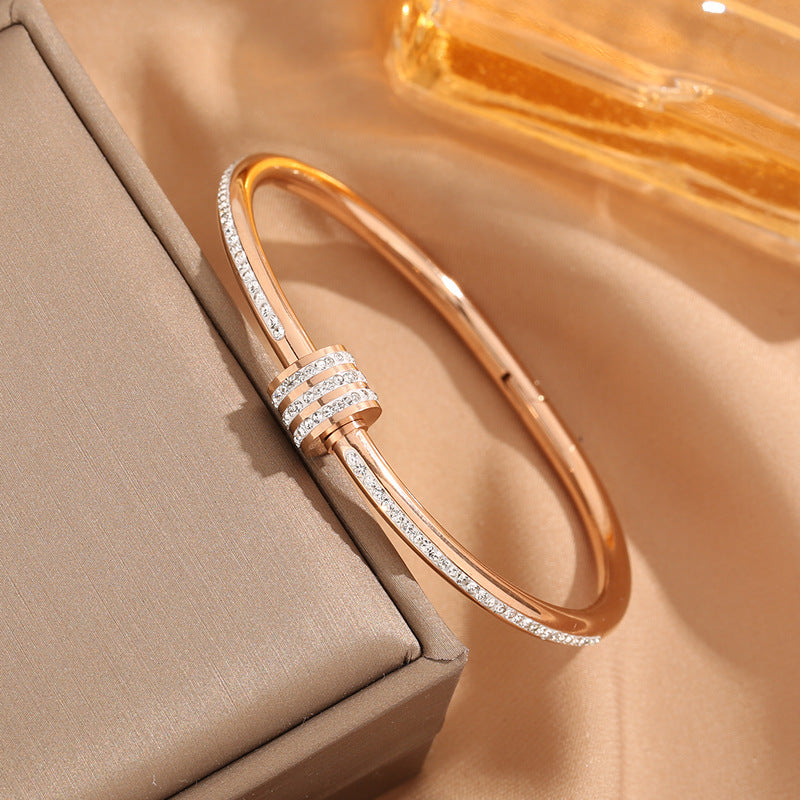 Just lil things Bangle Bracelets with crystal accents jltb0441 Just Lil Things