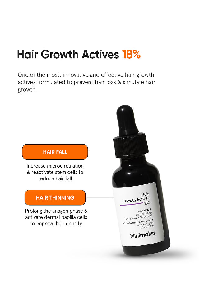 Minimalist 18% Growth Actives Hair Serum 30 MILLI_LITRE