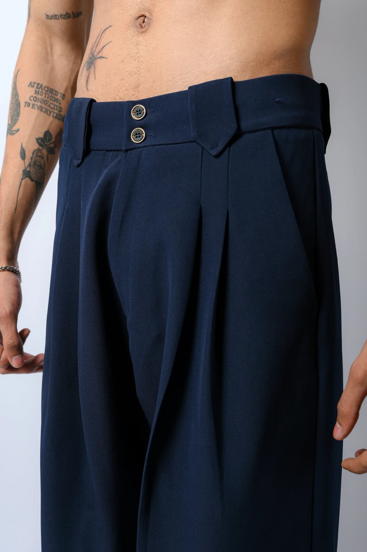 Korean trousers Navy