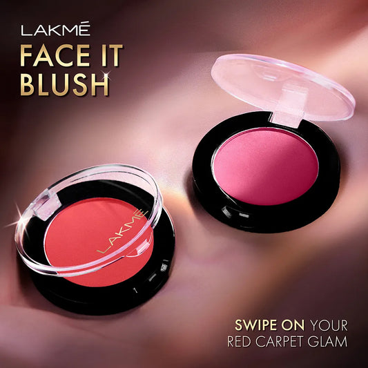 Lakme Face It Blush Perfect - Plum B3
