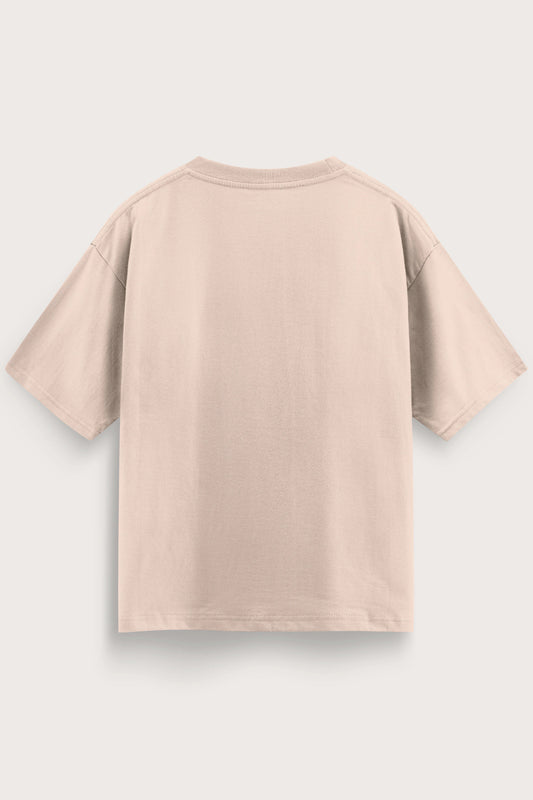 Relaxed Fit 0 Beige T‑Shirt for Men