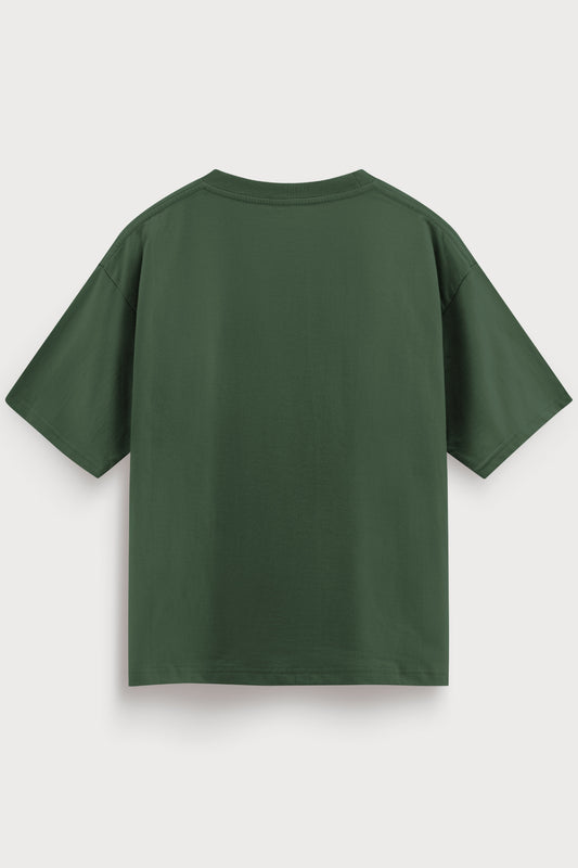 Relaxed Fit Pie Green T‑Shirt for Men
