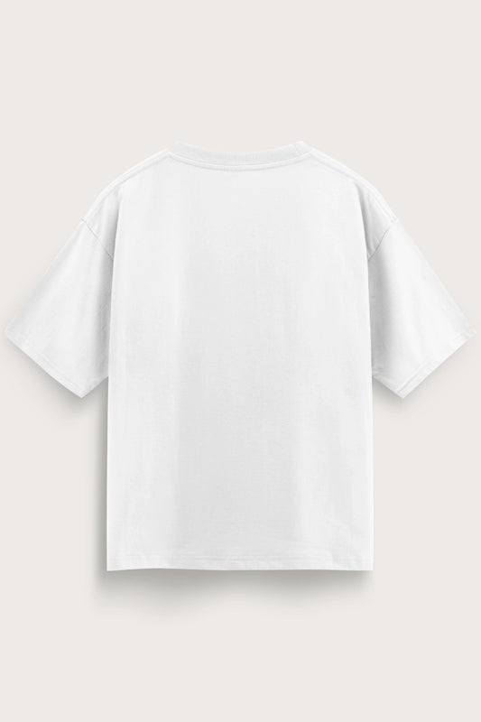 Relaxed Fit 0 White T‑Shirt for Men