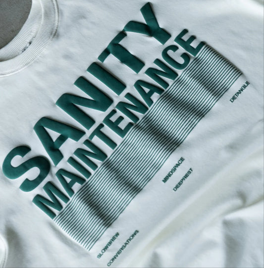 Sanity Maintenance Oversized T-shirt