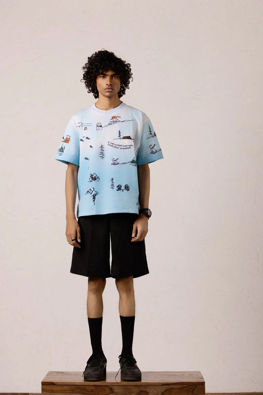 Snowy Dreams Oversized T-shirt