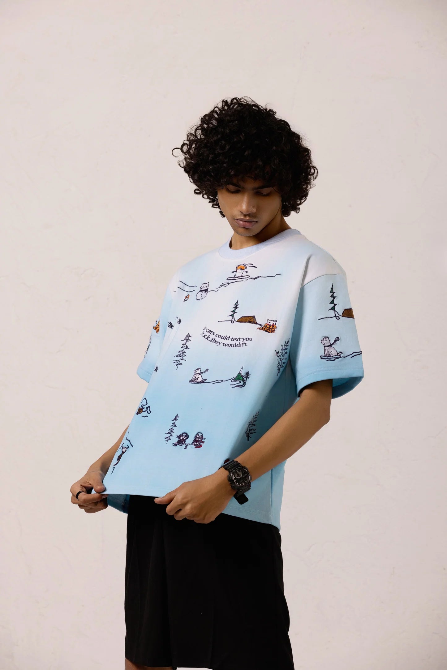 Snowy Dreams Oversized T-shirt