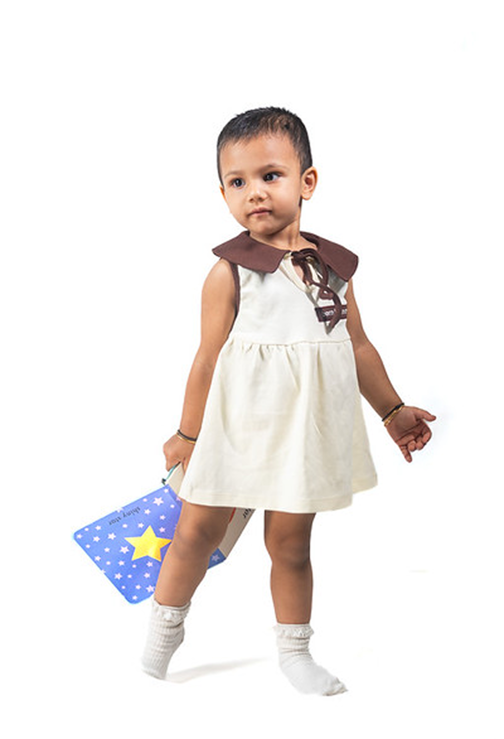 Vanilla Cocoa Dress Set Born Plus