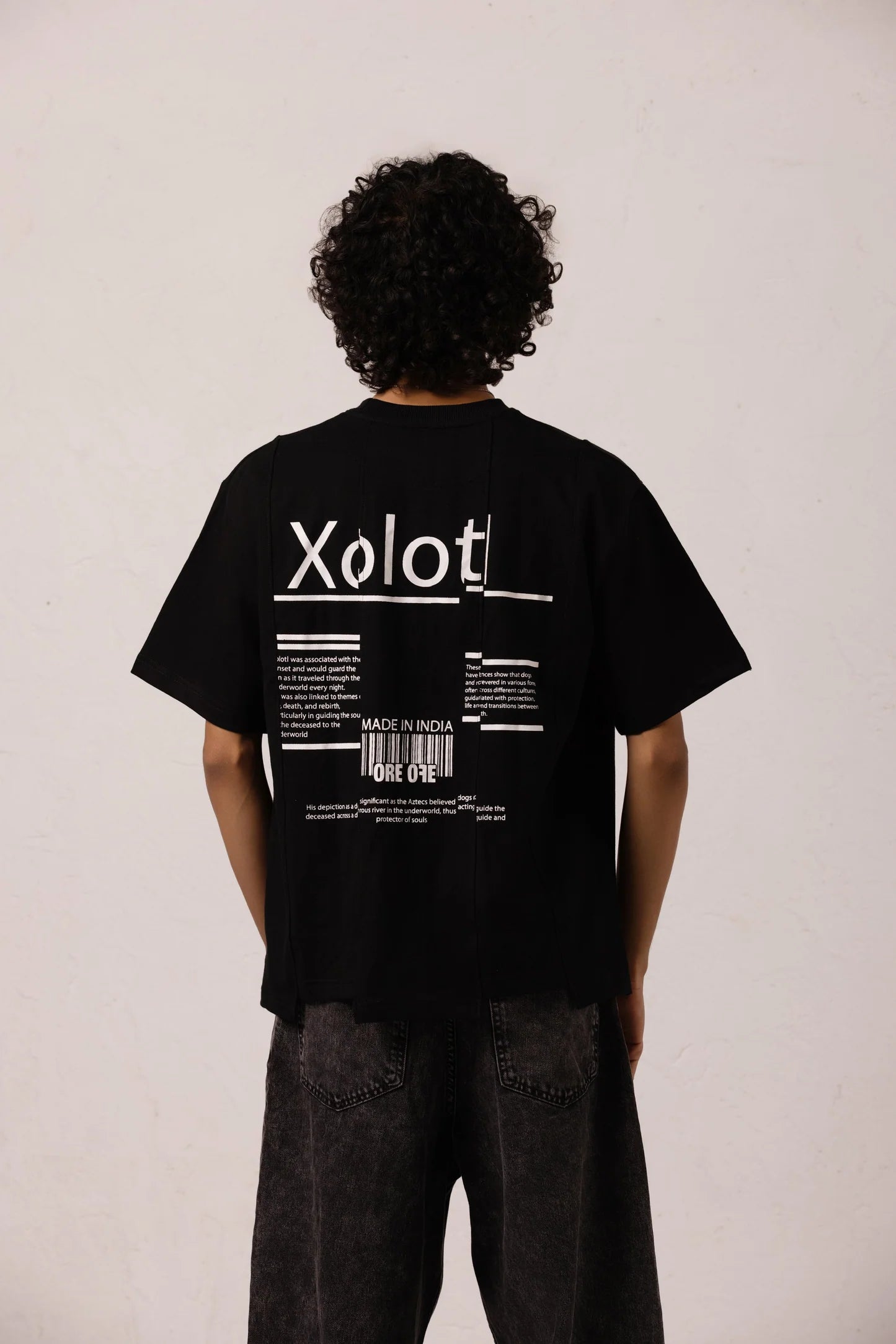 Xolotl Oversized T-shirt Black