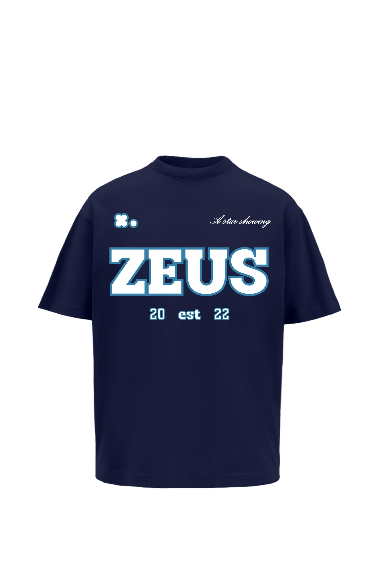 Zeus Heavyweight Full Sleeves Oversized Printed T-Shirt Main Character