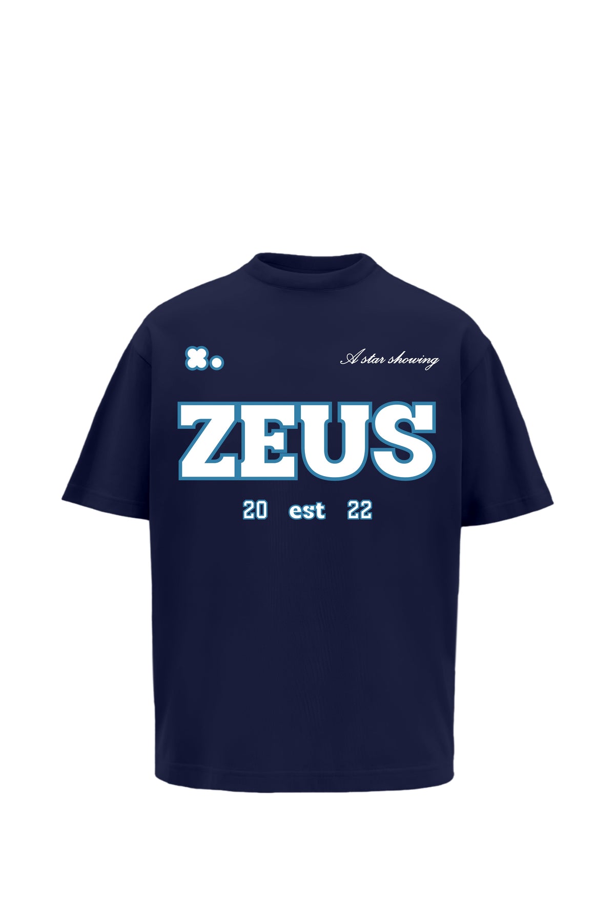 Zeus Heavyweight Full Sleeves Oversized Printed T-Shirt Main Character